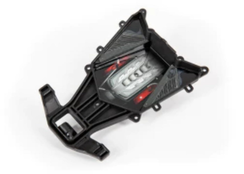 Traxxas 9315 Latch Body Mount Rear (with Engine Bay) (for Clipless Body mounting) (attaches to #9311 Body)