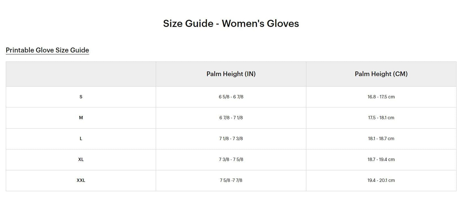 100% Ridecamp Women'S Gloves Black Sm 10013-00001