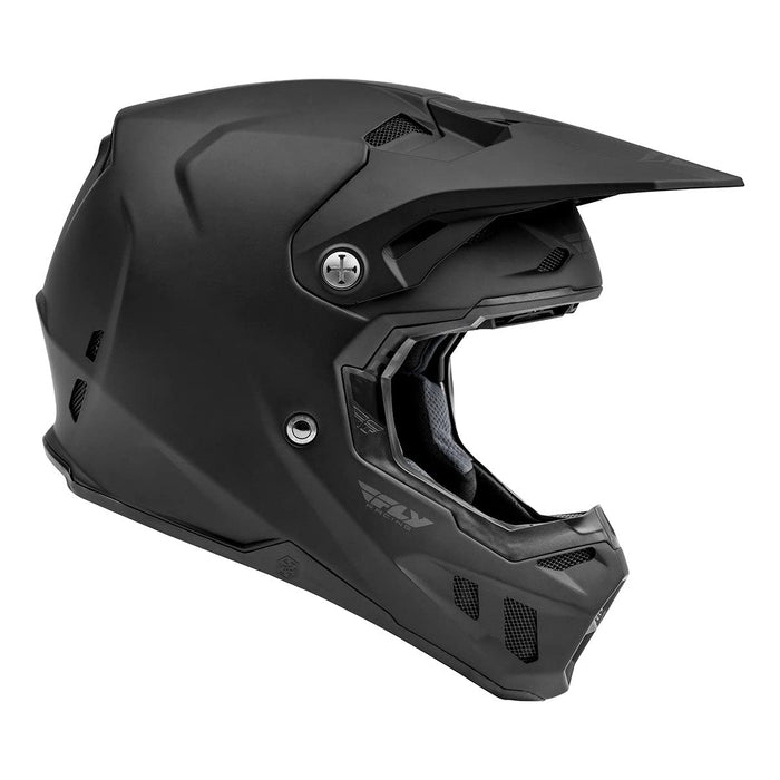 Fly Racing Adult Formula CC Solid Helmet (Matte Black, Small)