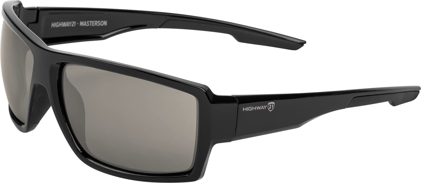 Highway 21 Masterson Sunglasses Black Oleophobic Hydrophobic Coating