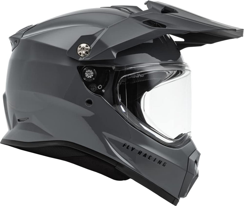 Fly Racing Trekker Helmet (Grey, Medium)