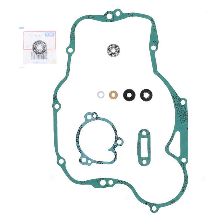 Athena Parts Water Pump Gasket Kit with Bearings for KAWASAKI KX 250 1994-1998, black