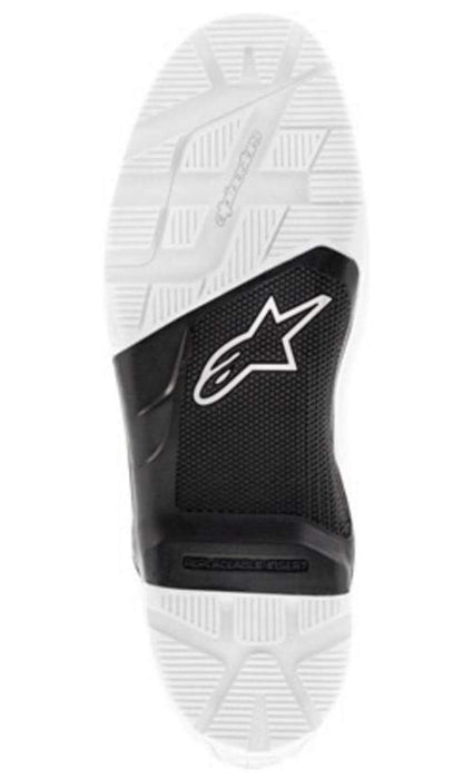 Alpinestars Unisex-Adult Enduro7 Sole (Black/White, Size 13)