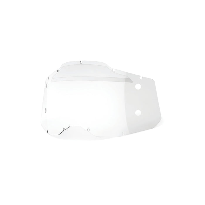 100% Goggle FORECAST Replacement Lens - Sheet - Compatible with Racecraft 2, Accuri 2, and Strata 2 Goggles