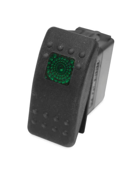 Dragonfire Racing® On/Offrocker Switch Grn Lite Green 04-0027