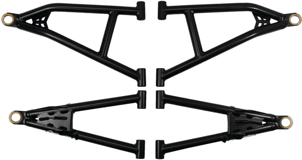 Dragonfire Racing® High Clearance A-Arm Kit Black 16-1803