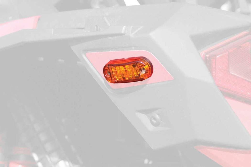 Dragonfire Racing® Turn Signal Kit 4 Lght Univ Black 11-0802