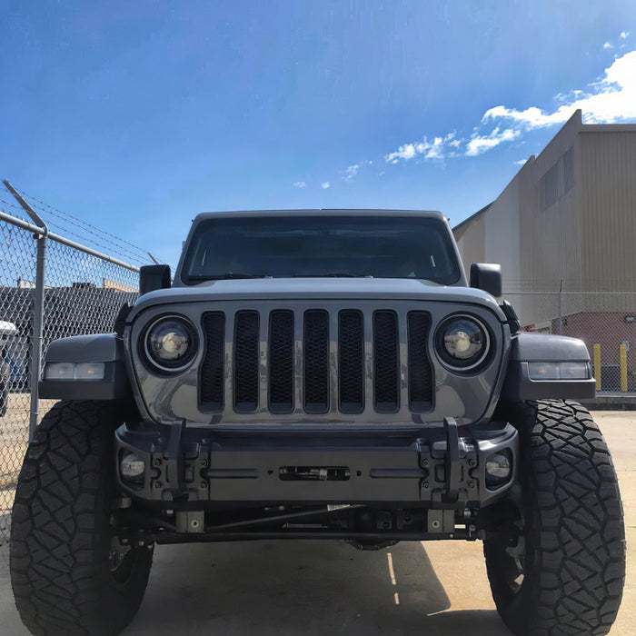 Oracle compatible with Jeep Wrangler JL/Gladiator JT Sport High Performance W LED Fog Lights Red SEE WARRANTY 5847-003