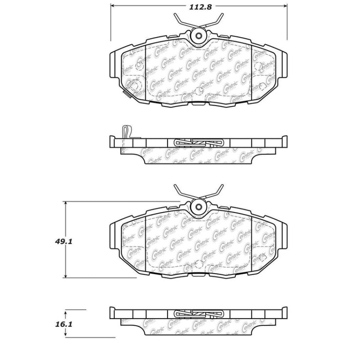 StopTech Street Touring Brake Pads 308.1465