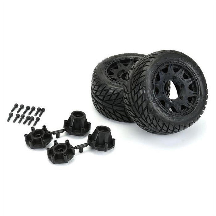 Pro-Line Racing Street Fighter LP 2.8 MTD Raid Black 6x30 F/R PRO1016110