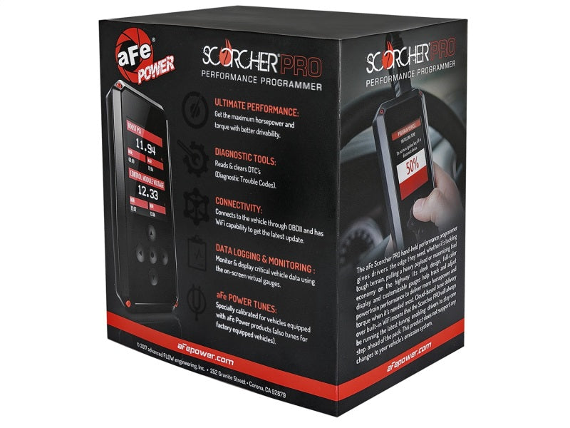 aFe SCORCHER Pro Performance Tuner 07-17 Chrysler/Compatible with Dodge/compatible with Jeep/RAM V6/V8 77-32001