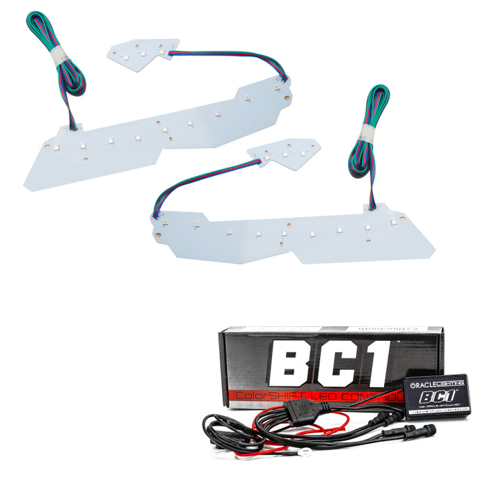 Oracle 14-19 Chevy Corvette C7 Headlight DRL Upgrade Kit ColorSHIFT w/ BC1 Controller SEE WARRANTY 2624-335