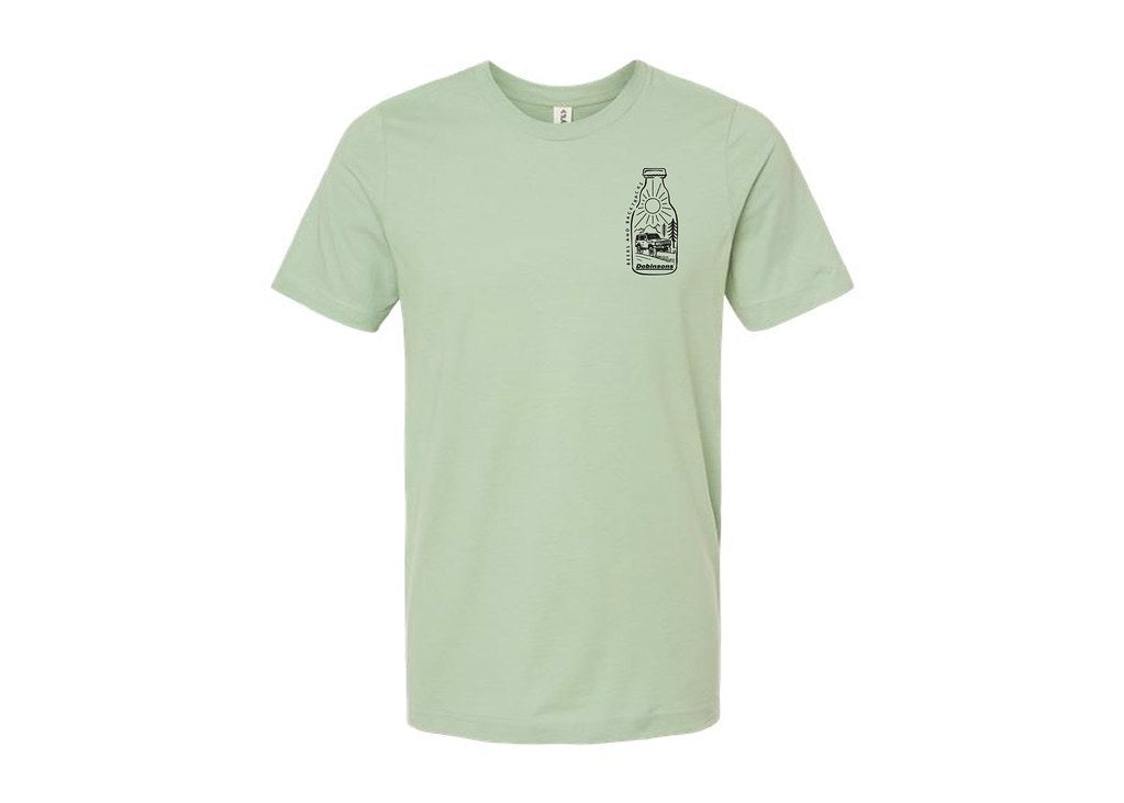 Dobinsons Beers and Backtracks Pacific Green / 76 Series Land Cruiser T-shirt ( ) - PG00-2339
