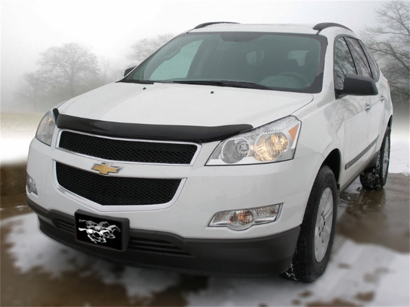 Stampede 2009-2012 Chevy Traverse Vigilante Premium Hood Protector Smoke 2046-2