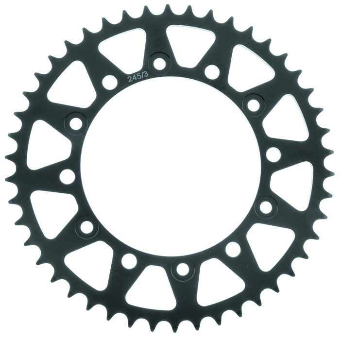 BikeMaster Yamaha Rear Steel Sprocket 520 46T Black 965734