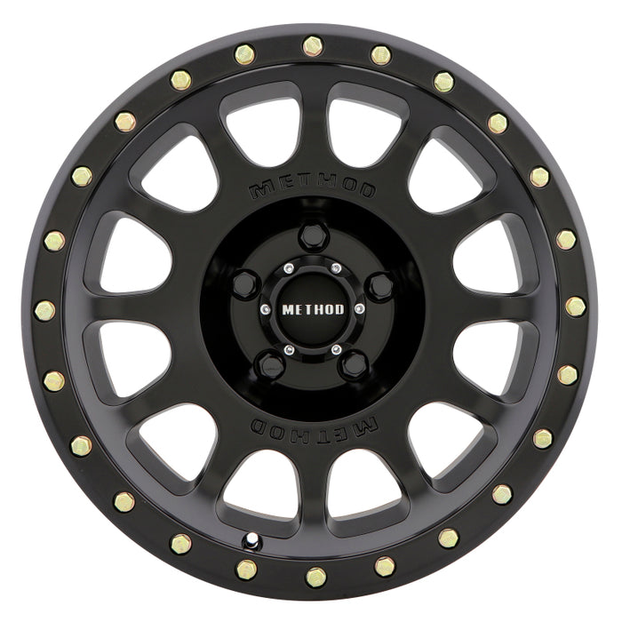 Method MR305 NV 20x9 +18mm Offset 5x5.5 108mm CB Matte Black Wheel MR30529055518