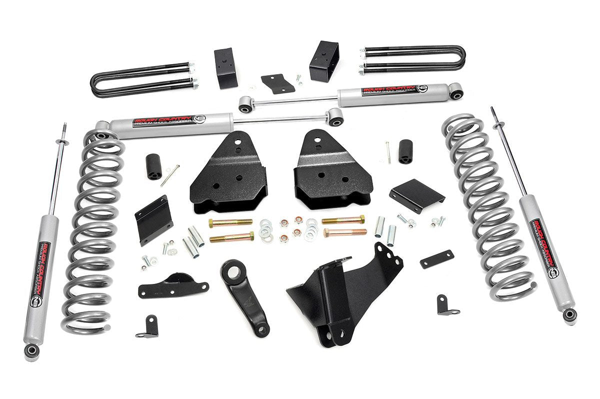 Rough Country 4.5 Inch Lift Kit Ovld Fits Ford F-250 Super Duty 4WD (2011-2014) 563.20