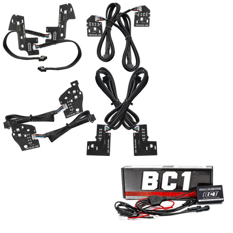 Oracle 19-21 Fits Ram 1500 RGB+W Headlight DRL Kit Reflector LED W/ BC1 Controller See Warranty 1281-335