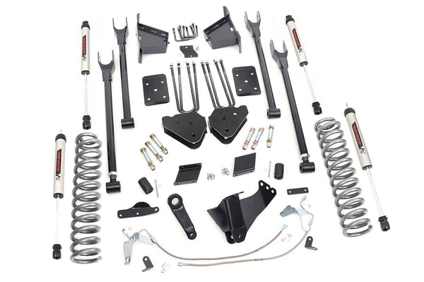 Rough Country 6 Inch Lift Kit 4-Link No Ovld V2 Fits Ford F-250 Super Duty (11-14) 53270