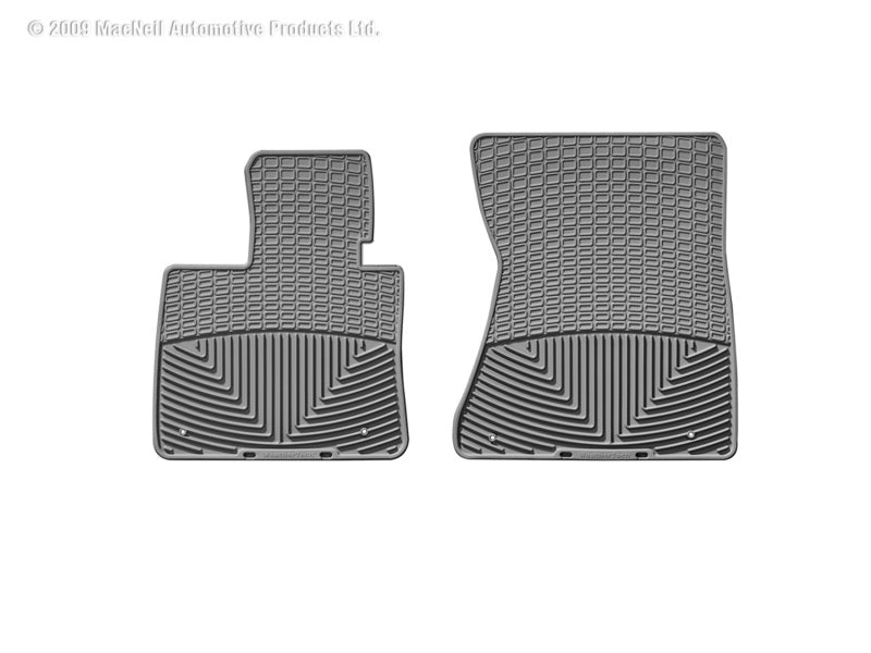 WeatherTech 07-13 BMW X5 Front Rubber Mats Grey W74GR