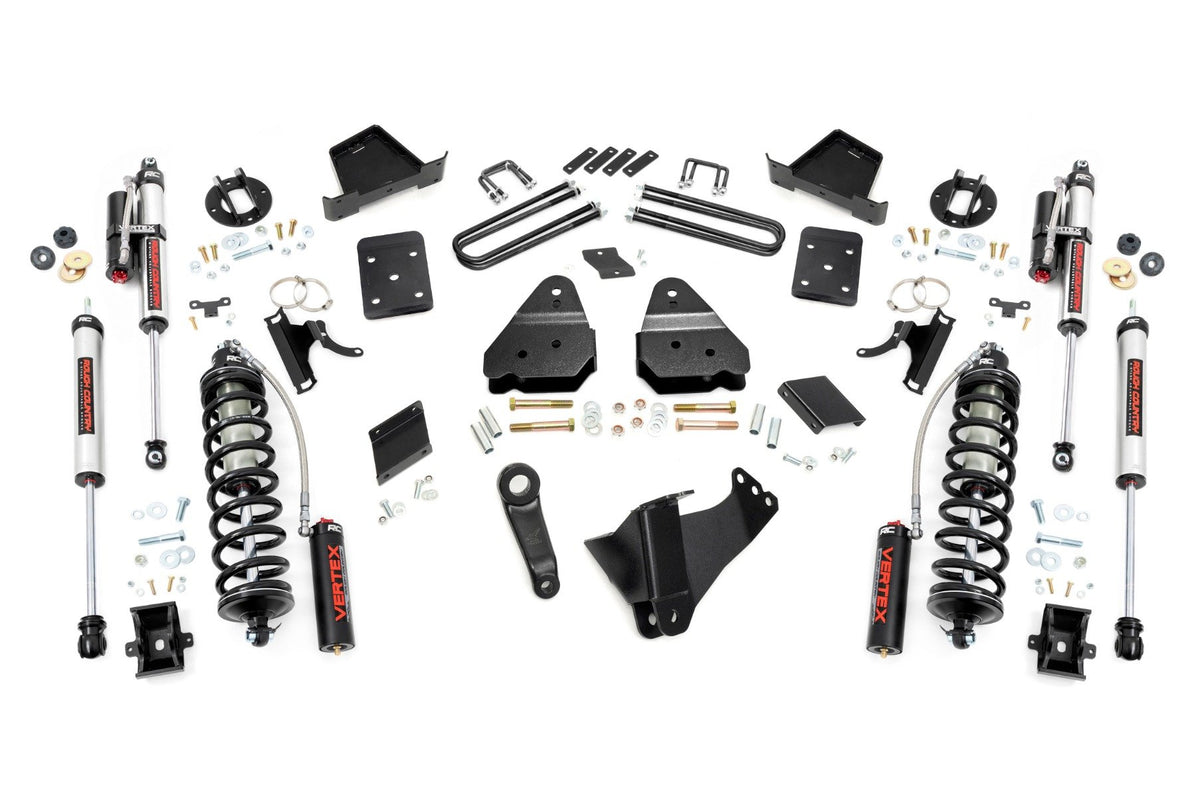 Rough Country 6 Inch Lift Kit Gas No Ovld C/O V2 Fits Ford F-250 Super Duty (11-14) 53358