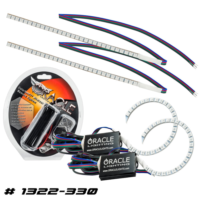 Oracle 15-17 Ford Focus RS/ST DRL Upgrade w/ Halo Kit ColorSHIFT SEE WARRANTY 1322-330
