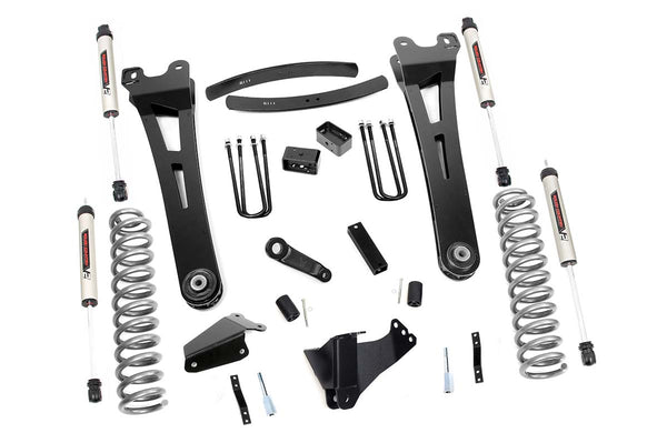 Rough Country 6 Inch Lift Kit Gas Radius Arm V2 Fits Ford F-250/F-350 Super Duty (05-07) 53770