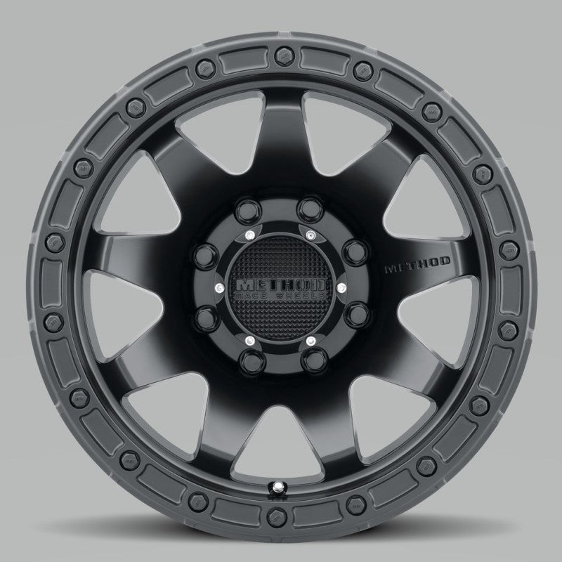 Method MR317 17x8.5 0mm Offset 8x170 130.81mm CB Matte Black Wheel MR31778587500