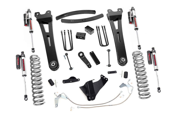 Rough Country 6 Inch Lift Kit Diesel Radius Arm Vertex Fits Ford F-250/F-350 Super Duty (08-10) 53850