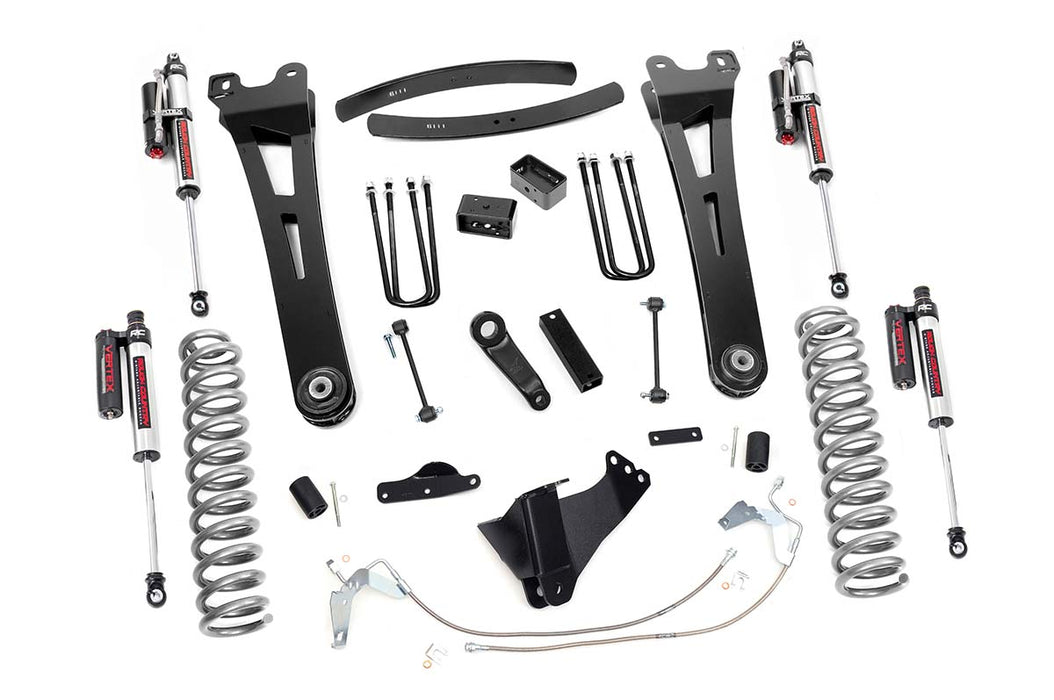 Rough Country 6 Inch Lift Kit Gas Radius Arm Vertex Ford F-250/F-350 Super Duty (08-10) 53950