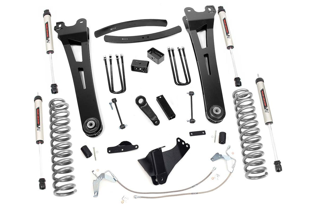 Rough Country 6 Inch Lift Kit Gas Radius Arm V2 Ford F-250/F-350 Super Duty (08-10) 53970