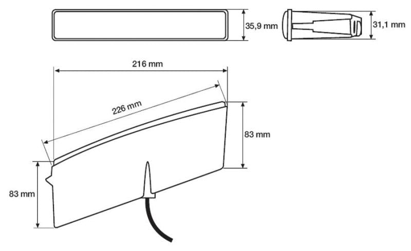 Hella LEDayLine Daytime Running Light Kit 10043801