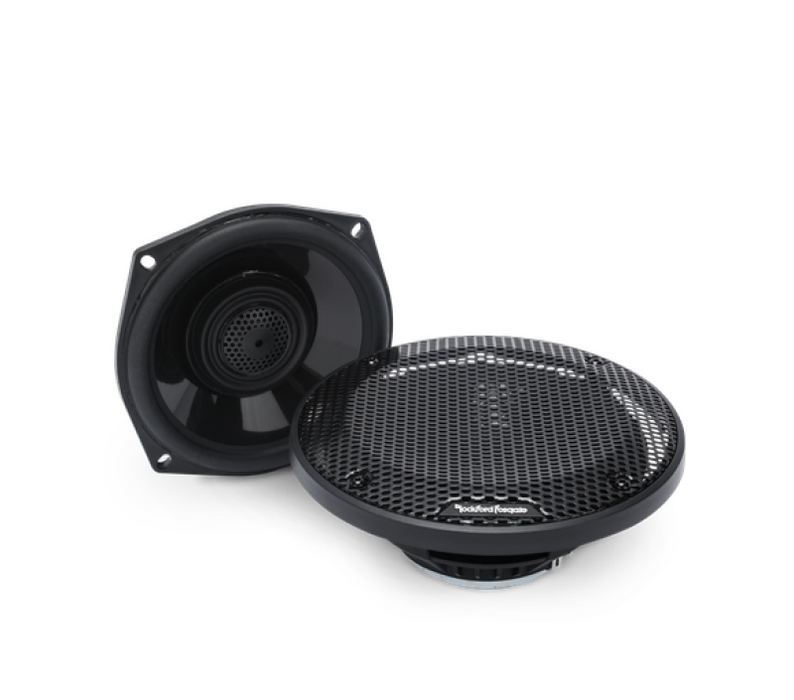 Rockford Fosgate 1998-2013 Harley davidson Motorcycle 5.25in Full Range Tour-Pak Speakers TMS5