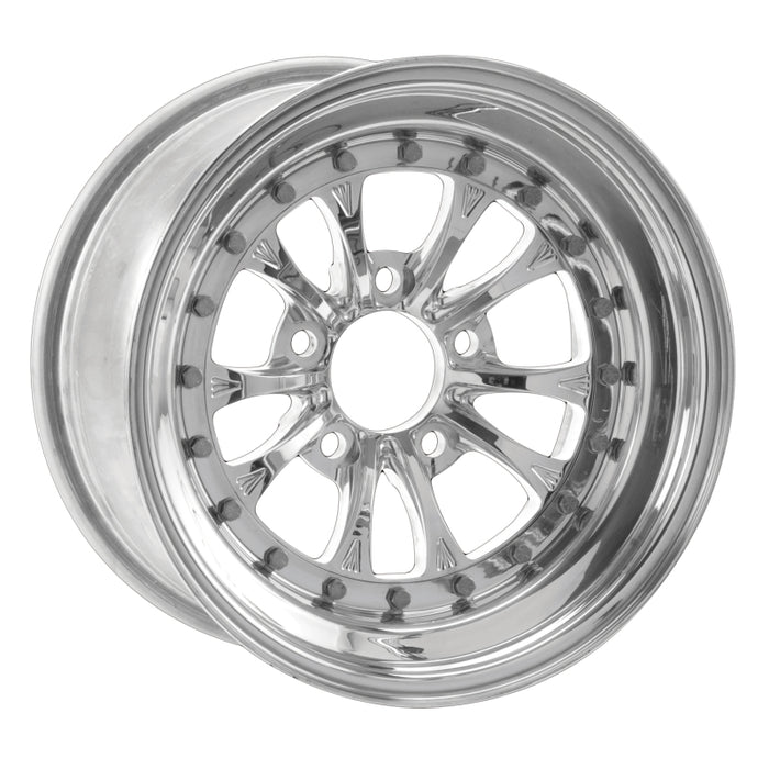 Weld Vitesse 15x10 / 5x115mm BP / 6.5in. BS Polished Wheel Non-Beadlock 794P-510242