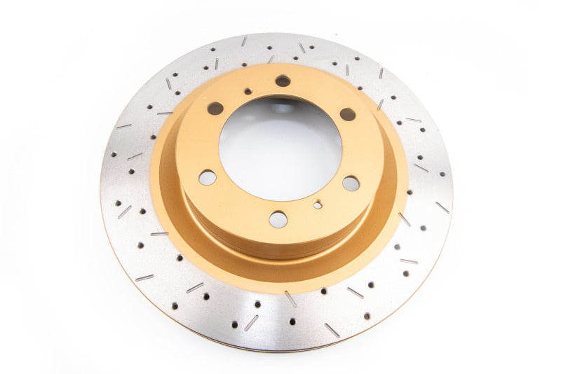 DBA 2012 Toyota 4Runner/11-12 FJ Cruiser Front Drilled and Slotted 4000 Series Rotor 42736XS