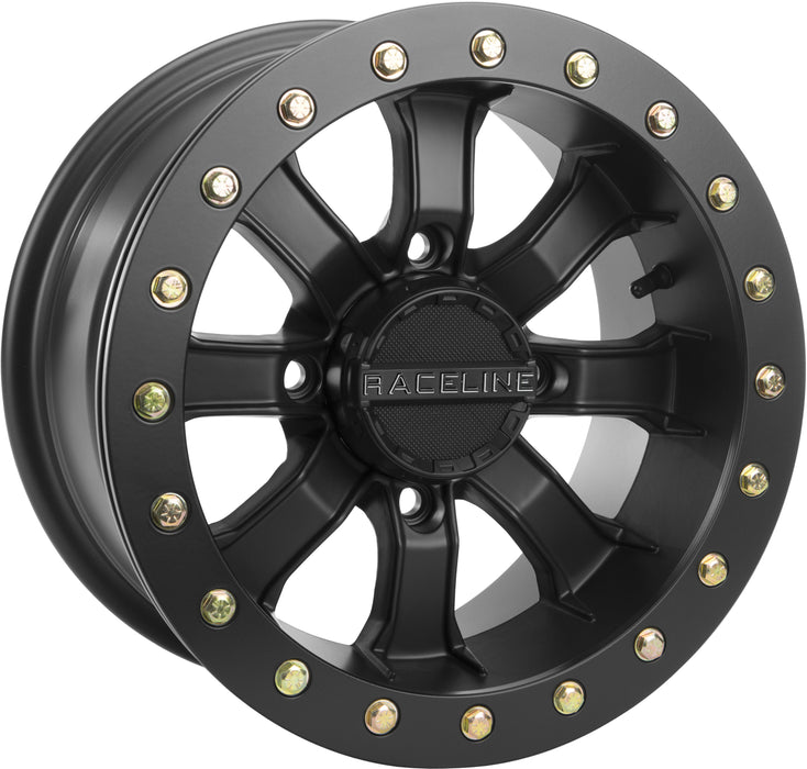 Raceline Wheels A71B MAMBA UTV/ATV Wheel Black 14x7" 4x137", 10 mm offset/(4.39"B/S)