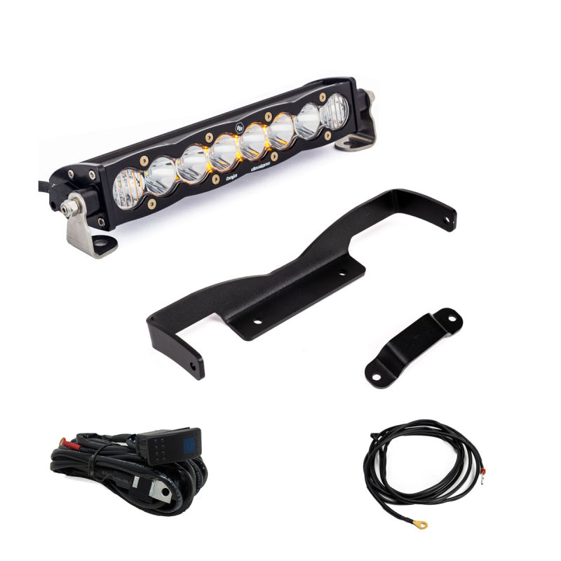 Baja Designs Can-Am Maverick R Clear 10in S8 Shock Tower Kit 448195