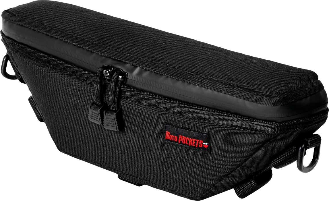 Moto Pockets Adventure Motorcycle Handlebar Bag. YKK AquaGaurd Zipper, 1000D Cordura Shell, Weather & Dust Resistant. Proudly Made in the USA!