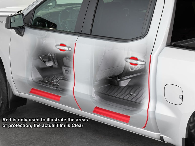 WeatherTech 2022+ Compatible with Nissan Frontier Crew Cab Scratch Protection Transparent SP0661