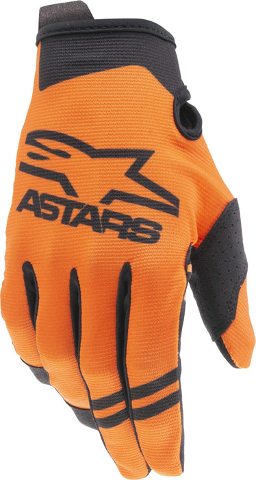 Alpinestars Youth Radar Gloves Orange/ Black Md 3541821-41-M