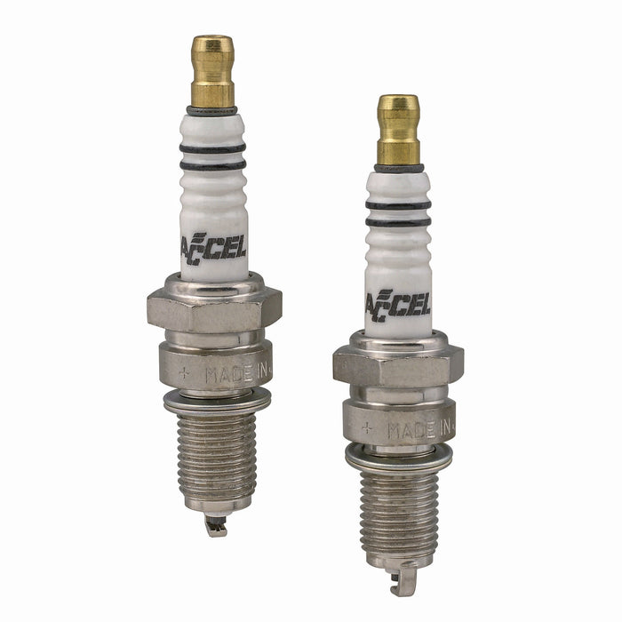 ACCEL Y2410P Spark Plugs - Platinum - .040 in. Gap - 2 Pack