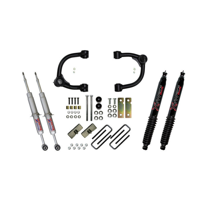 Skyjacker 2016-2020 Toyota Tacoma 3.0in UCA Lift Kit w/Rear Blocks and Black Max Shocks TC536STUB