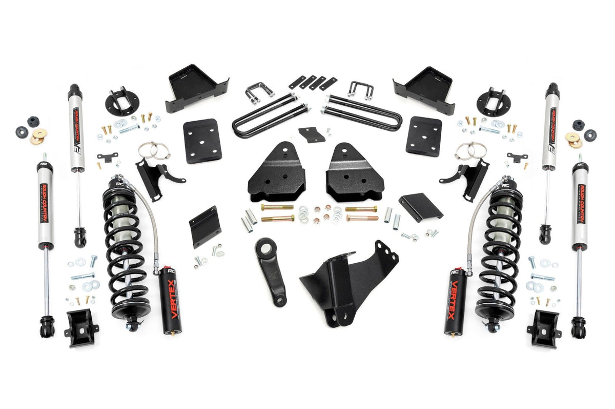 Rough Country 6 Inch Lift Kit Diesel Ovld C/O V2 Fits Ford F-250 Super Duty (15-16) 54858