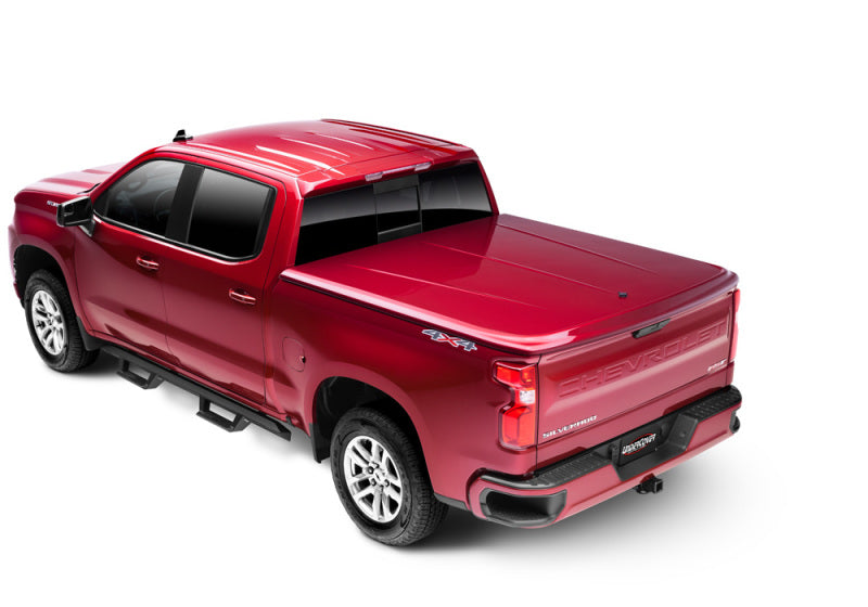 UnderCover 19-20 Chevy Silverado 1500 6.5ft Lux Bed Cover Satin Steel Metallic UC1186L-G9K