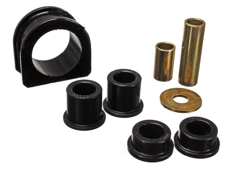 Energy Suspension Steering Rack Bushing Set Black 8.10104G