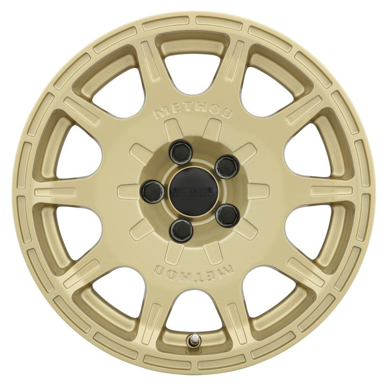 Method MR502 VT-SPEC 2 15x7 +15mm Offset 5x100 56.1mm CB Gold Wheel MR50257051115SC