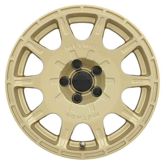 Method MR502 VT-SPEC 2 15x7 +15mm Offset 5x100 56.1mm CB Gold Wheel MR50257051115SC