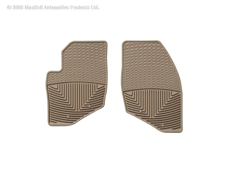 WeatherTech 99-06 Volvo S80 Front Rubber Mats Tan W44TN