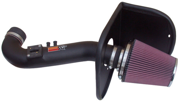 K&N 04 Compatible with Nissan Titan/Pathfinder V8-5.6L Performance Intake Kit 57-6012