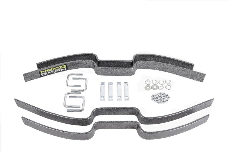 Hellwig 17-21 Fits Ford F-450 Helper Spring Kit W/ Factory Contact Overload Springs 2 Additional Leaves 9707